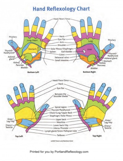 Portland Reflexology | Reflexology Diagrams